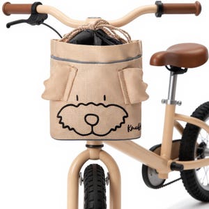 Handlebar bag, children&#39;s bag - bicycle gift for toddlers, fits perfectly on the balance bike - tricycle & scooter - Easter gift for children - colorful