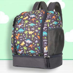 Toddler Backpack – Insulated Lunchbag – Easter Gifts for Kids – Dinosaur, Unicorn, Fox – Nursery Backpack – with Toniebox Compartment