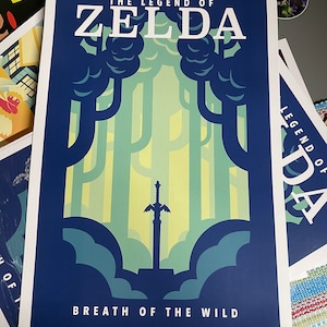 Zelda 12x18 Print