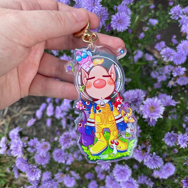 Louie Pikmin Acrylic Keychain