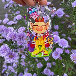 Olimar Pikmin Acrylic Keychain