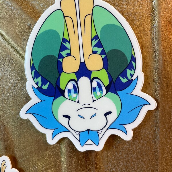 Whimsy Headshot Sticker