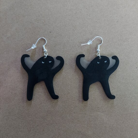 Meowaish clearance cat earrings