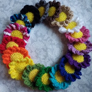 Crochet Flower Amigurumi / Cat Toys (with or without catnip)