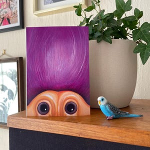 Troll greetings card