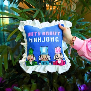 Nötter för Mahjong Nålpinneskudde