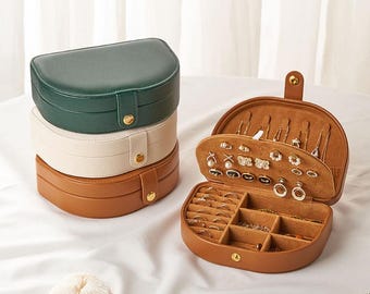 Travel Jewellery Box Organizer Case for Women Girls, Gift for Her