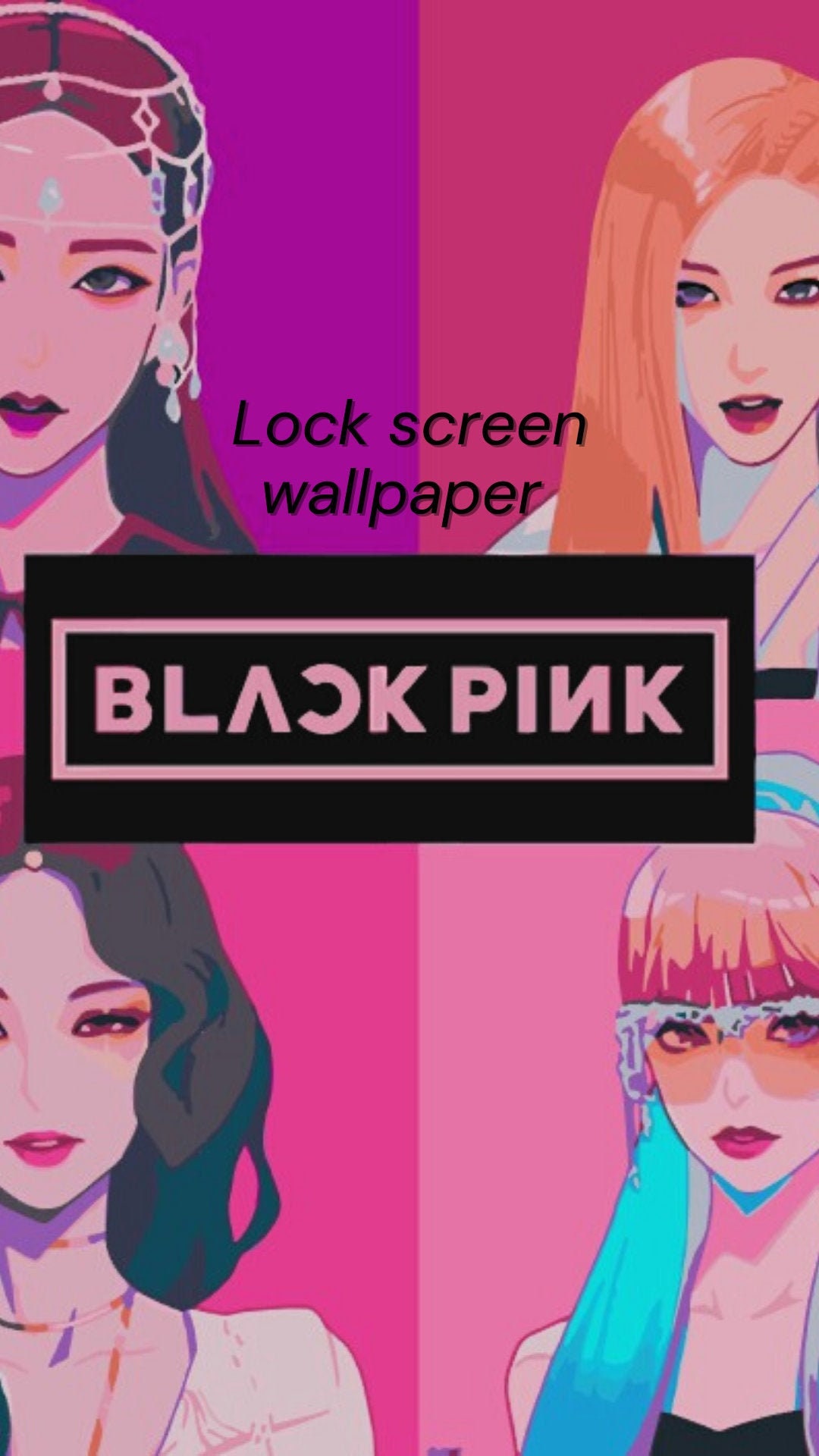 BLACKPINK HD wallpaper for lock screen Etsy