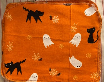 Paperless paper towels 5ct 10” x 12” 2ply glow in dark ghost cats