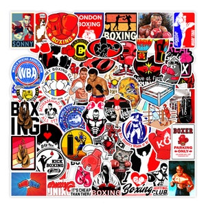 50 x Boxing Pugilism Wrestle Sports Super Style Stickerbomb Aufkleber