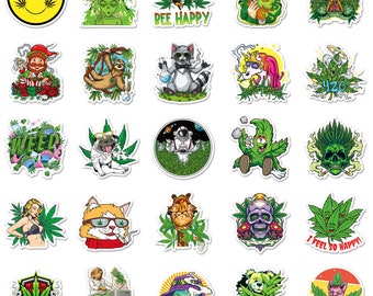 thumbnail image 2 of 100 Pieces Sticker Bomb Pack – Matte Finish, Mixed Style, DIY For Laptop, Suitcase, Skateboard 2 of 3