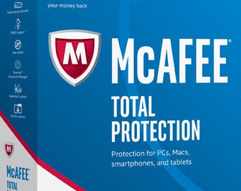 McAfee Total Protection 2023 Ten Devices 12 Month - Latest Updates