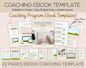 Coaching Ebook Template Editable in Canva