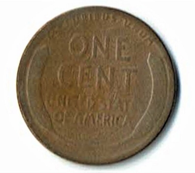 Rare 1919 Lincoln Wheat Penny No Mint Mark Etsy