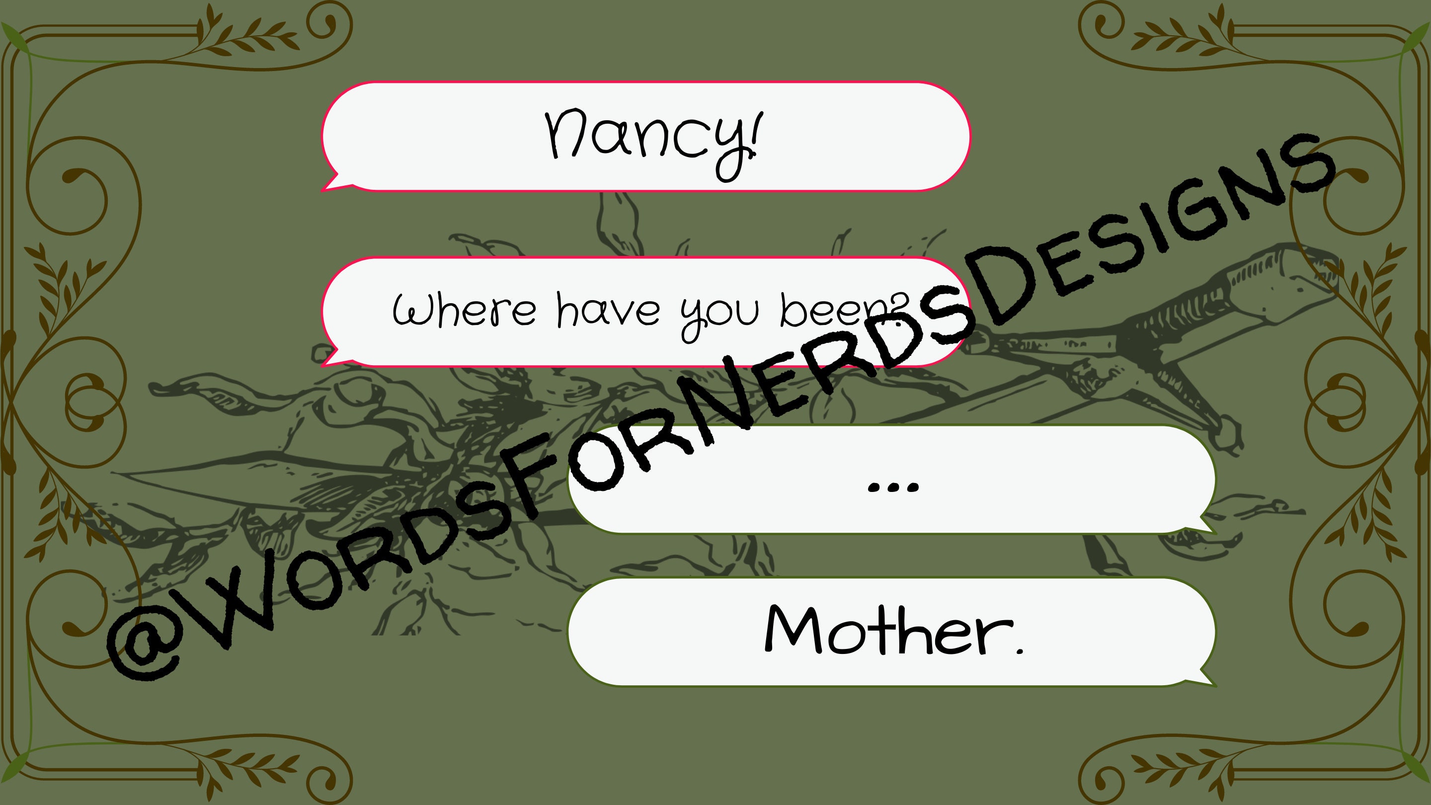 NANCY desktop wallpaper download | Etsy