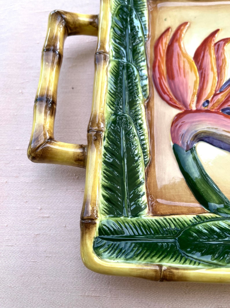 Vintage Pacific Rim 'bird of Paradise' Tropical - Etsy