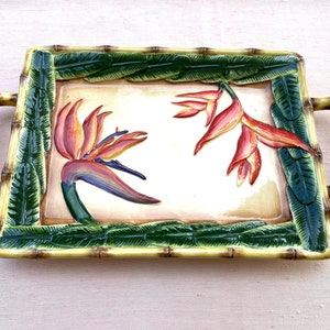 Vintage Pacific Rim 'bird of Paradise' Tropical - Etsy