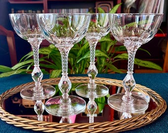 Vintage Rock Sharpe "Simplicity" Cocktail or Champagne Coupes - Set of 6