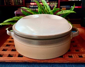 Vintage Mikasa Potter's Art Collection. Ben Seibel Designed Casserole "Buckskin" (1977)