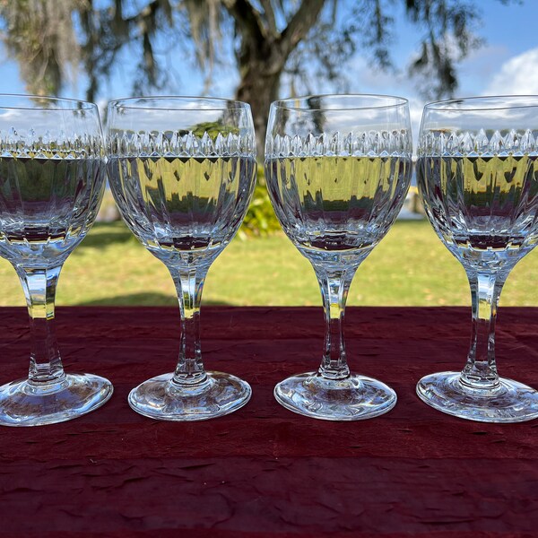 Atlantis Crystal Glasses Etsy