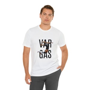 VARGAS ユニセックス ジャージー 半袖 Tシャツ メリッサ バルガス Tシャツ ホワイト&ブラック 9サイズ展開 XS-S-M-L-XL-2XL-3XL-4XL-5XL 画像 8