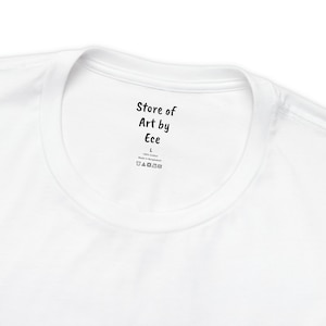 VARGAS ユニセックス ジャージー 半袖 Tシャツ メリッサ バルガス Tシャツ ホワイト&ブラック 9サイズ展開 XS-S-M-L-XL-2XL-3XL-4XL-5XL 画像 10