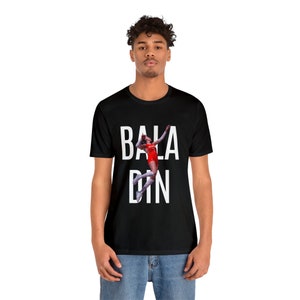 BALADIN Unisex Jersey Short Sleeve Tee Hande Baladın T-shirt Available in White&Black and 9 Sizes XS-S-M-L-XL-2XL-3XL-4XL-5XL image 5