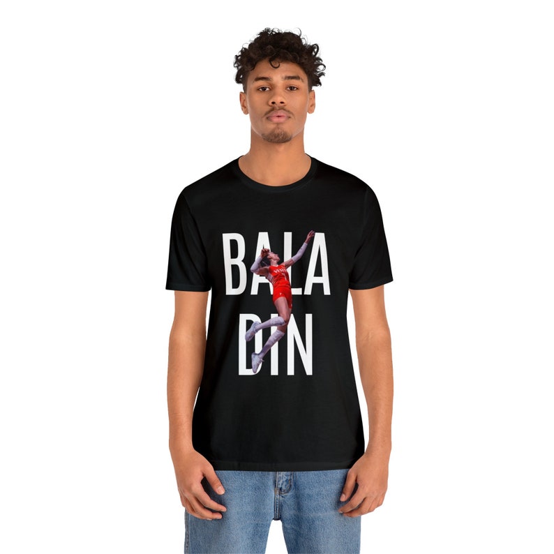 BALADIN Unisex Jersey Short Sleeve Tee Hande Baladın T-shirt Available in White&Black and 9 Sizes XS-S-M-L-XL-2XL-3XL-4XL-5XL image 5