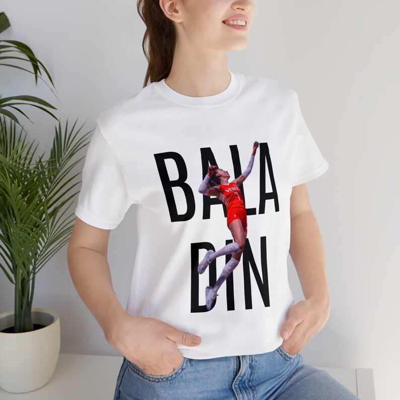 BALADIN Unisex Jersey Short Sleeve Tee Hande Baladın T-shirt Available in White&Black and 9 Sizes XS-S-M-L-XL-2XL-3XL-4XL-5XL image 8