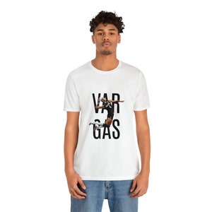 VARGAS ユニセックス ジャージー 半袖 Tシャツ メリッサ バルガス Tシャツ ホワイト&ブラック 9サイズ展開 XS-S-M-L-XL-2XL-3XL-4XL-5XL 画像 6