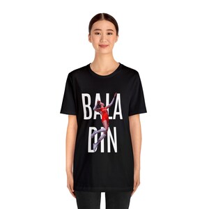 BALADIN Unisex Jersey Short Sleeve Tee Hande Baladın T-shirt Available in White&Black and 9 Sizes XS-S-M-L-XL-2XL-3XL-4XL-5XL image 4