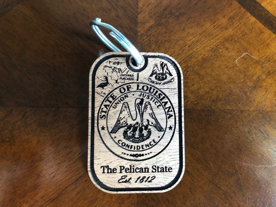 louisiana key chain