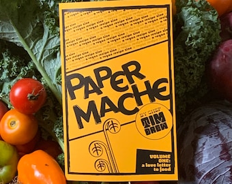 Paper Mache Vol 1 Food Zine