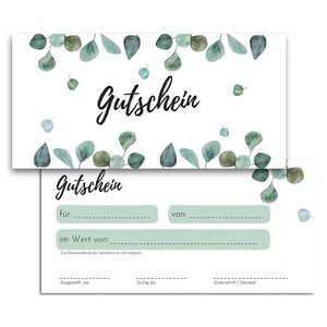MAVANTO Blanco vouchers om zelf in te vullen - hoogwaardige universele voucherkaarten voor bedrijven, bedrijven en restaurants (50 stuks)