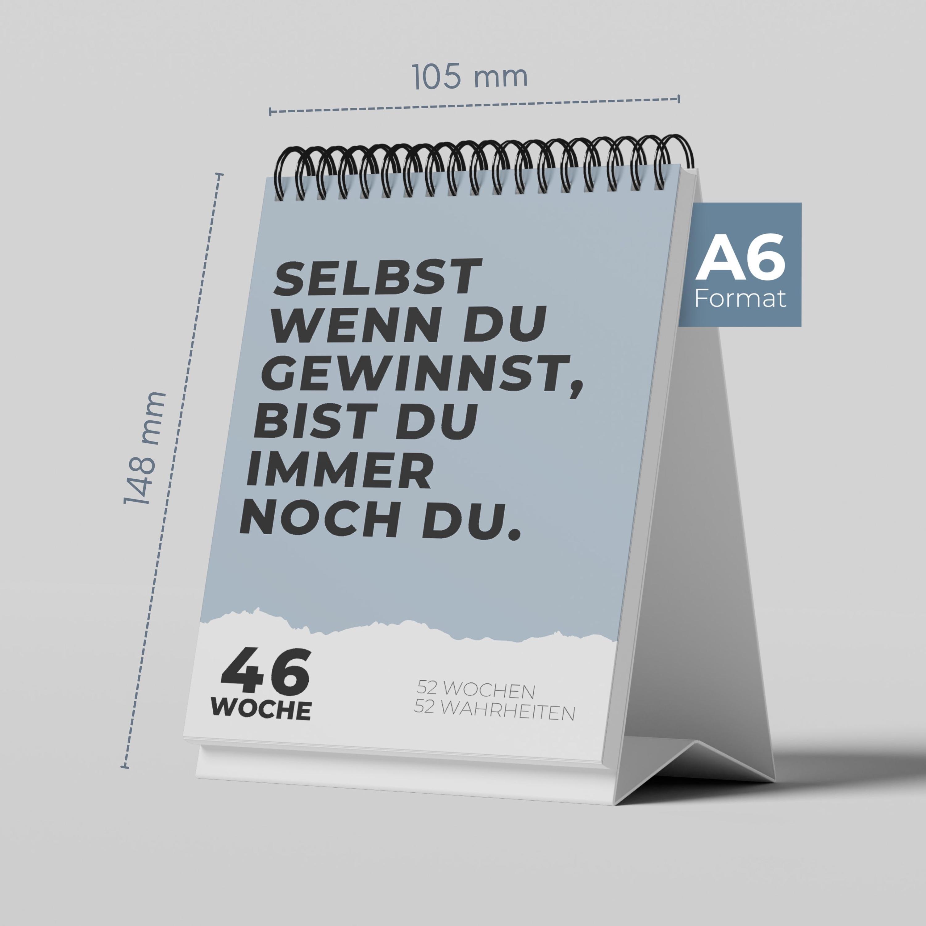 Demotivierender Tischkalender Büro Edition. Undatiert - 52 Wochen mit demotivierenden Sprüchen - lustiges Geschenk für Kollegen im Büro - Schweiz