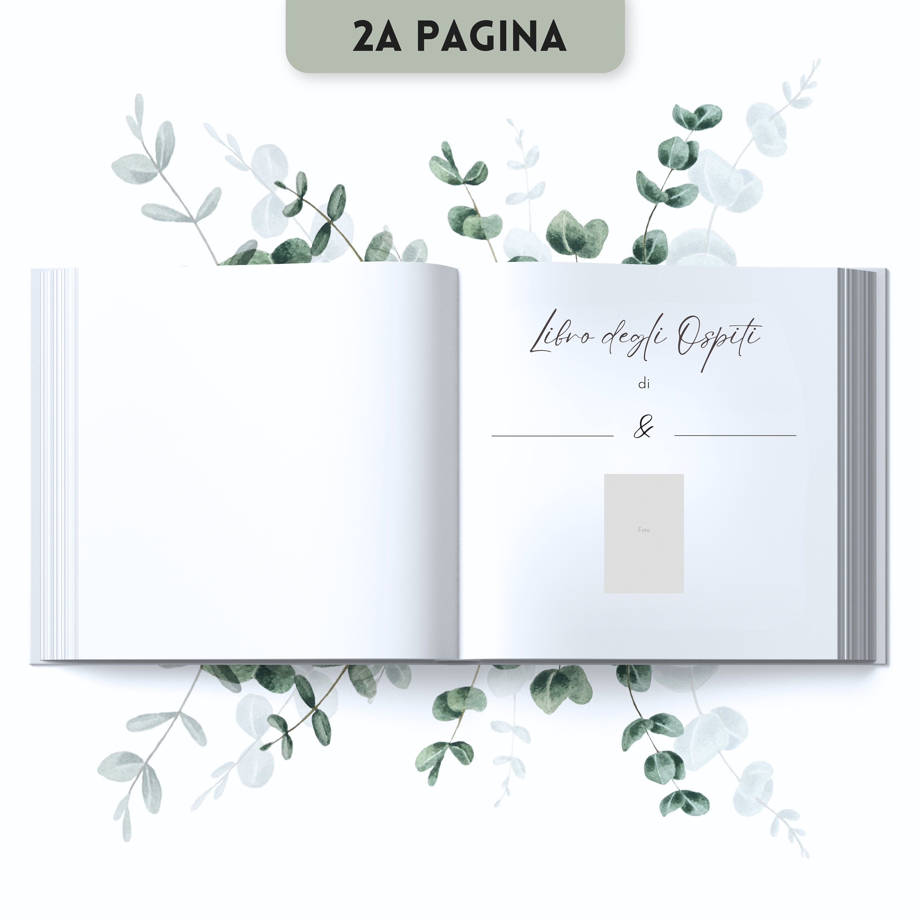 Libro degli Ospiti del matrimonio: Domande da compilare e dediche per