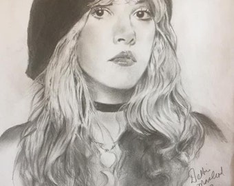 dibujo de stevie nicks