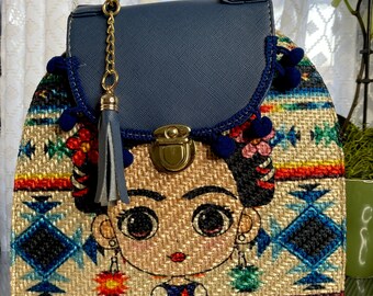 mini mexican backpack