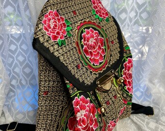 mini mexican backpack