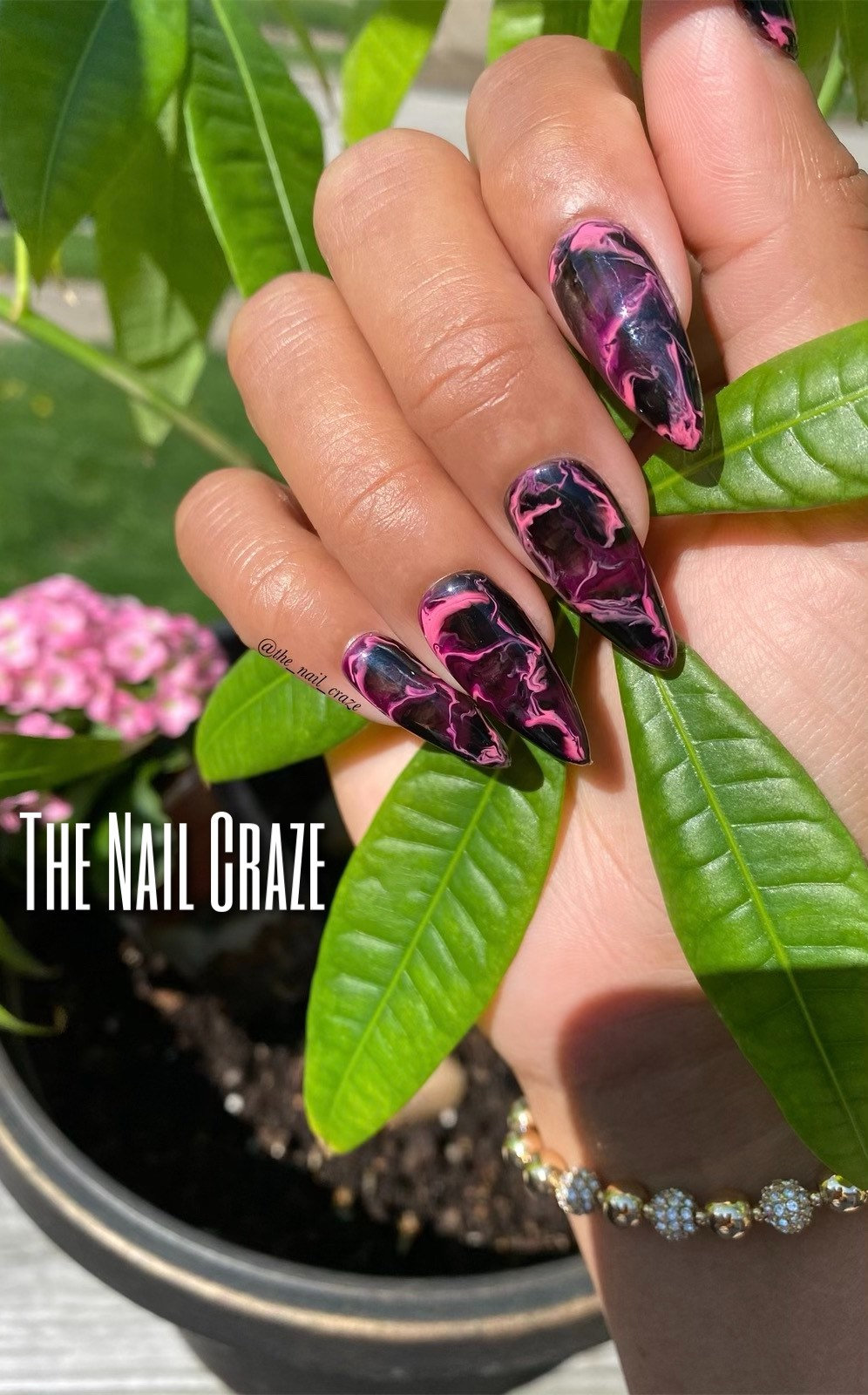 Neon Pink Marble Press on Nails Pink and Black Nails Marble - Etsy Neon Pink Marble Press on Nails Pink and Black Nails Marble - Etsy