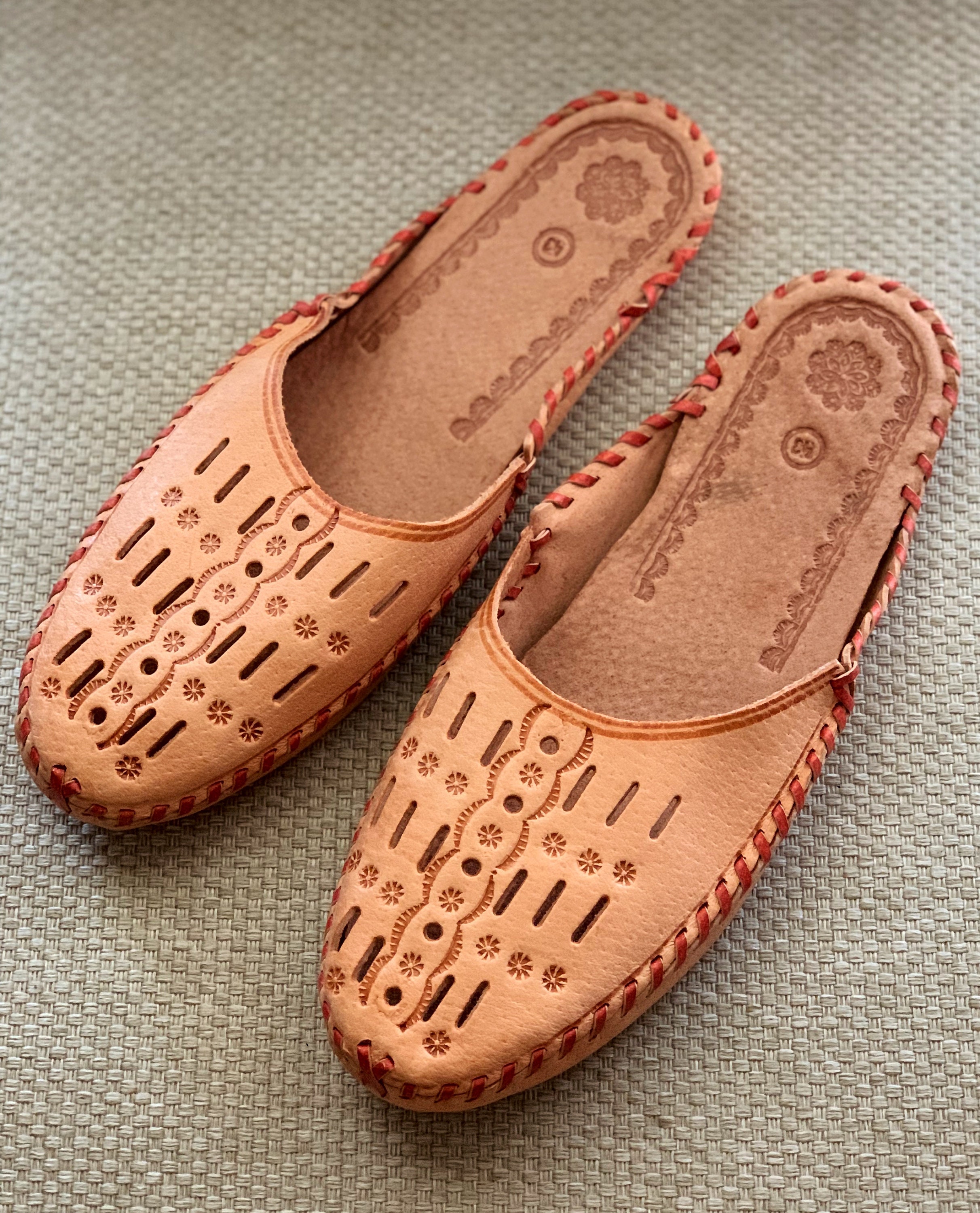 Polish leather hotsell slippers
