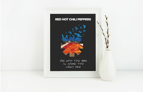 Red Hot Peppers Scar Tissue Album Music Poster RHCP - Etsy