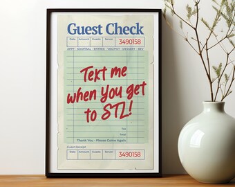 St. Louis Missouri Print | STL Wall Art | College Dorm Apartment Art Print | Saint Louis Instant Print | St Louis Poster | MO Decor | MO