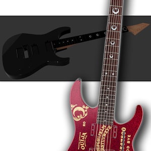 Archives STL for luthier, Style ESP KH-2 bolt on guitar