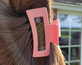 REAL Floral Hair Claws