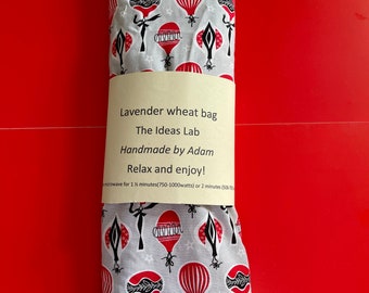 Microwavable wheat pack - Christmas fabric bauble design