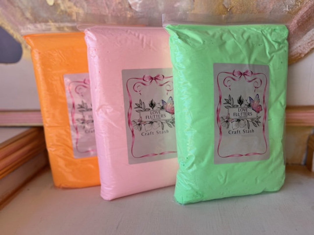 3 Pack Foam Clay 1500 Grams Total Air Dry Foam Clay Air Dry Modeling Clay Air Dry Clay Projects