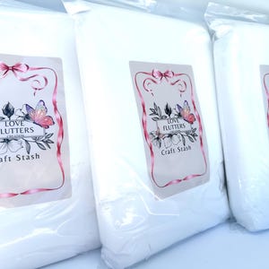 White Air Dry Foam Clay (1500g) | Faux Baking, Decoden, Whipped Cream Crafts, DIY Projects