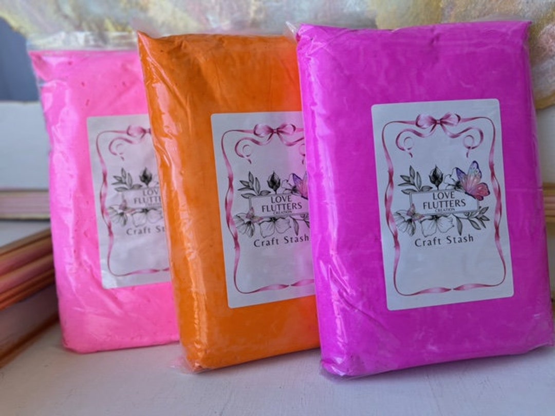 3 Pack Foam Clay 500g Air Dry Foam Clay Air Dry Modeling Etsy