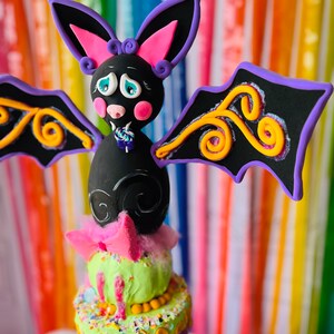 Halloween Cake, Bat Cake, Whimsical Halloween, Fake Cake, Whimsy ...